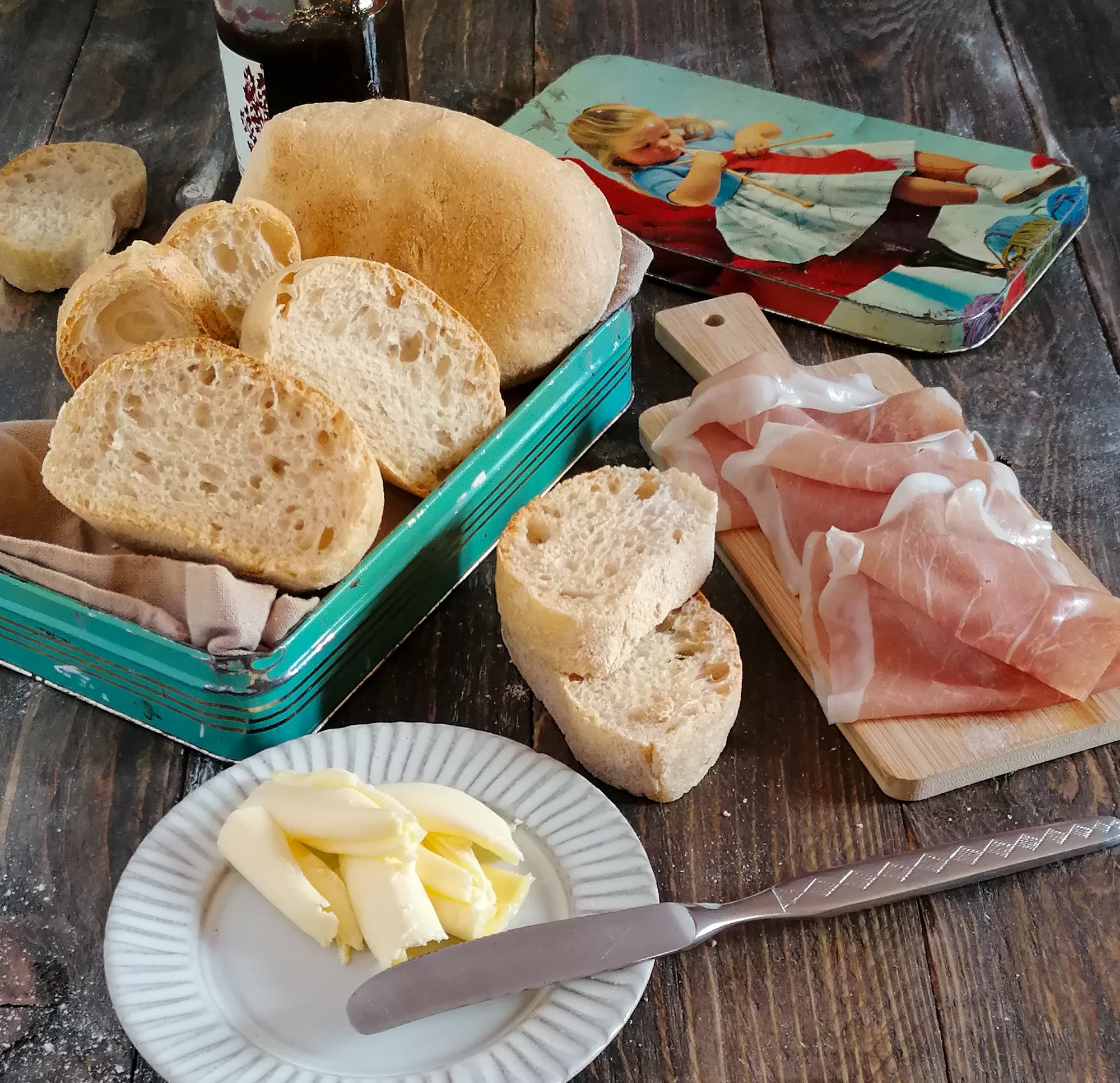 pane croccante con lievito di birra