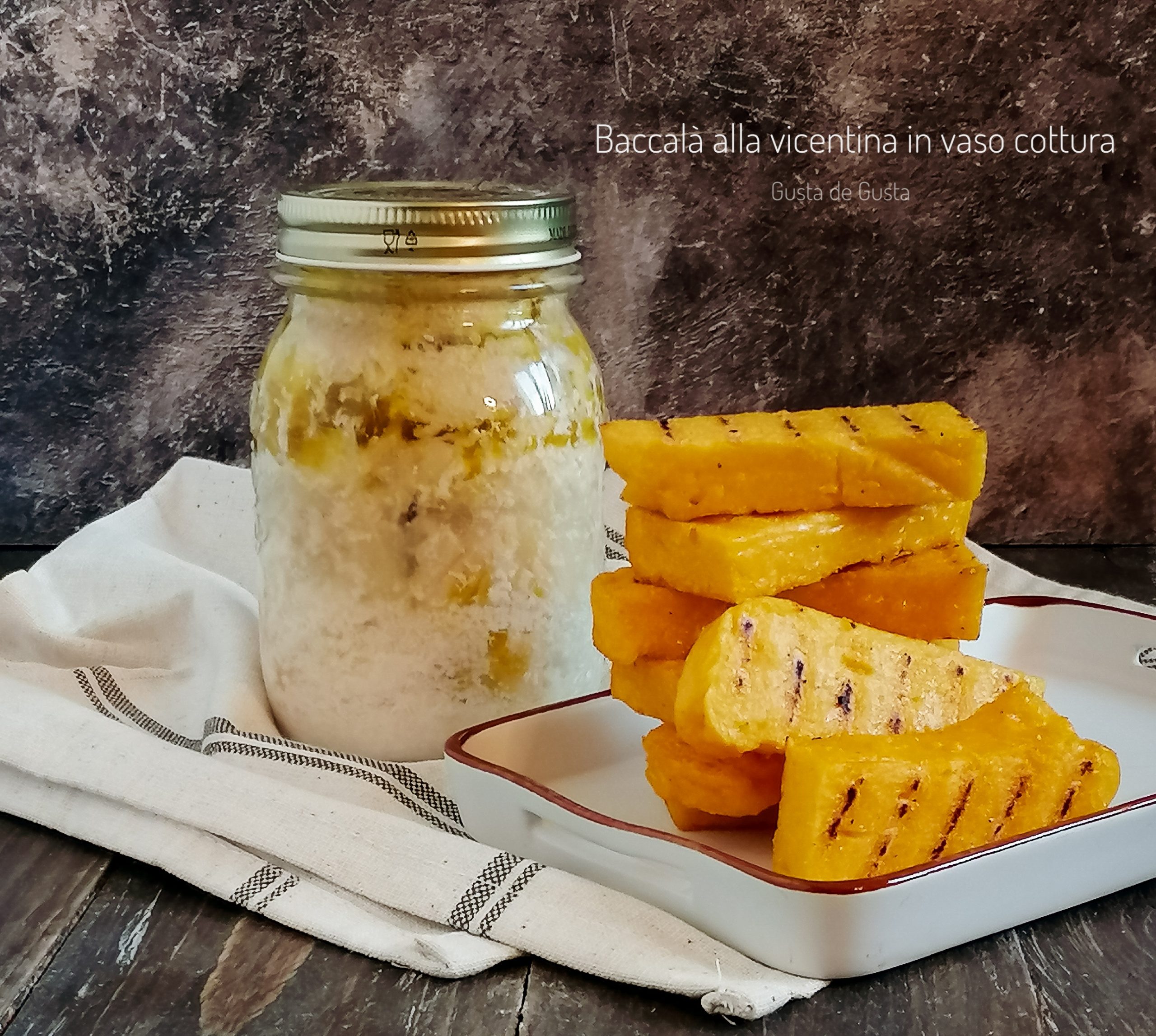 Baccalà alla vicentina in vaso cottura