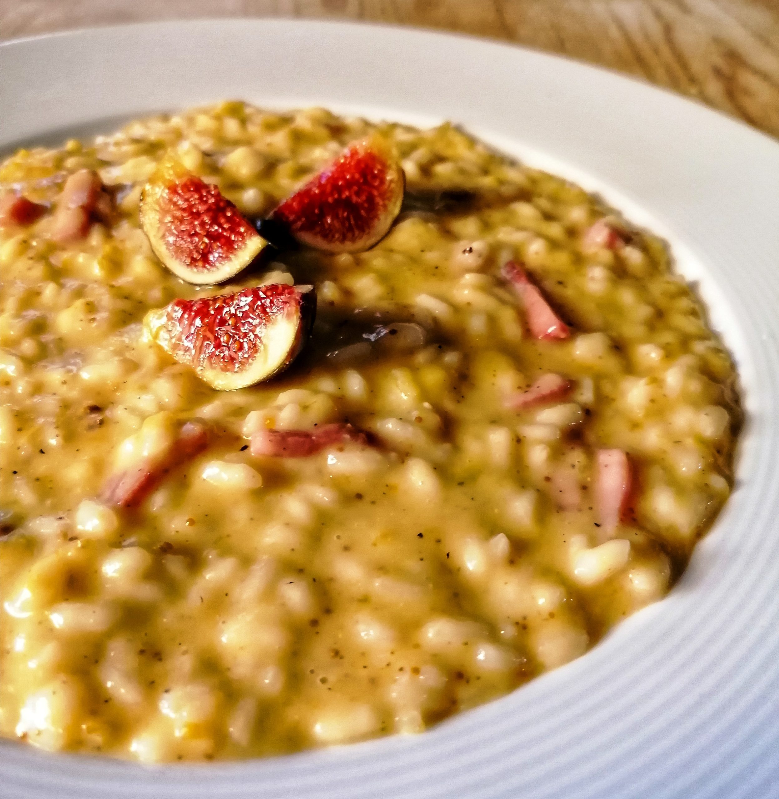 Risotto con i fichi